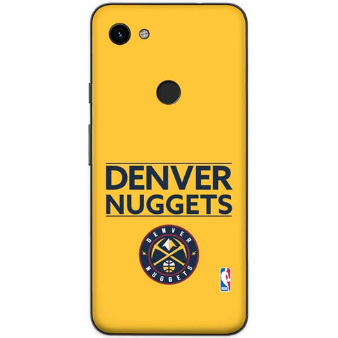 NBA Denver Nuggets Standard - Blue Google Pixel 3a XL Skin
